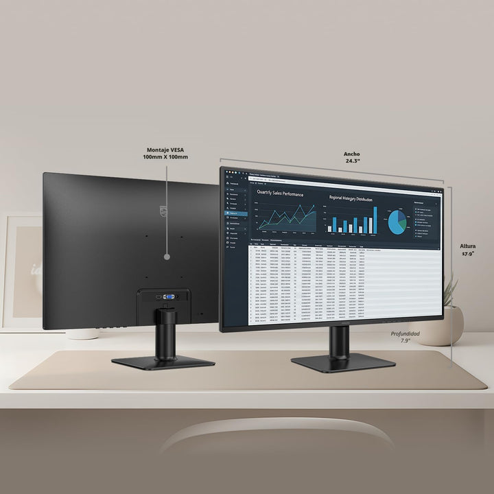 Philips 27E2N2100 monitor de computadora FHD 120Hz IPS VESA, 27E2N2...
