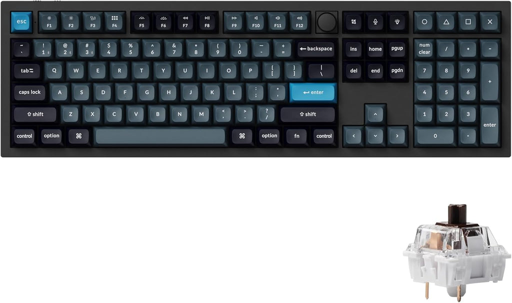 Keychron Q6 Pro Teclado Mecánico Programable con Botón Giratorio QM...