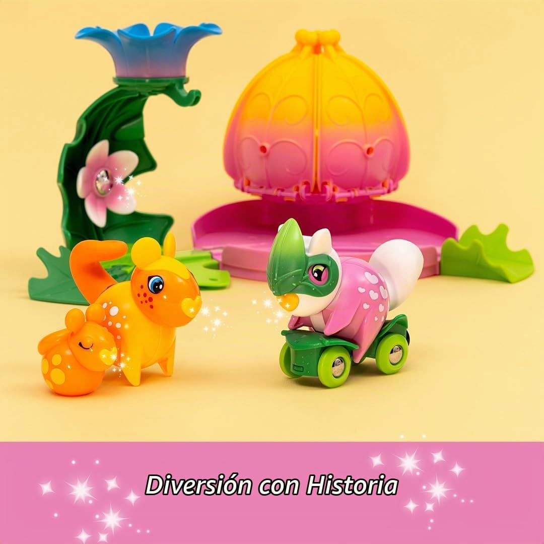 BRIO Flora Flower House - Juego de iniciación de 19 piezas interactivo para construir y decorar para un juego imaginativo abierto, a partir de 3 años
