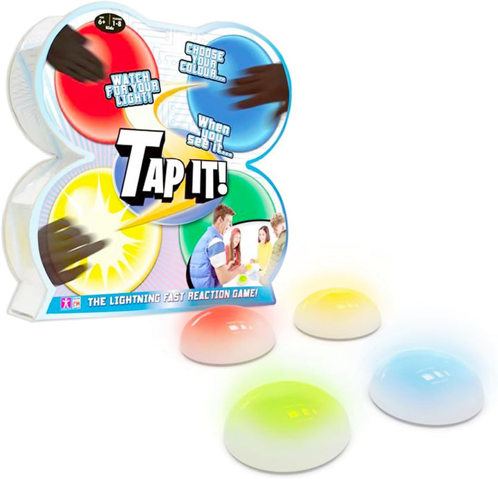 Fotorama Tap It - Juego de luz de reacción inalámbrica, juego de 4...
