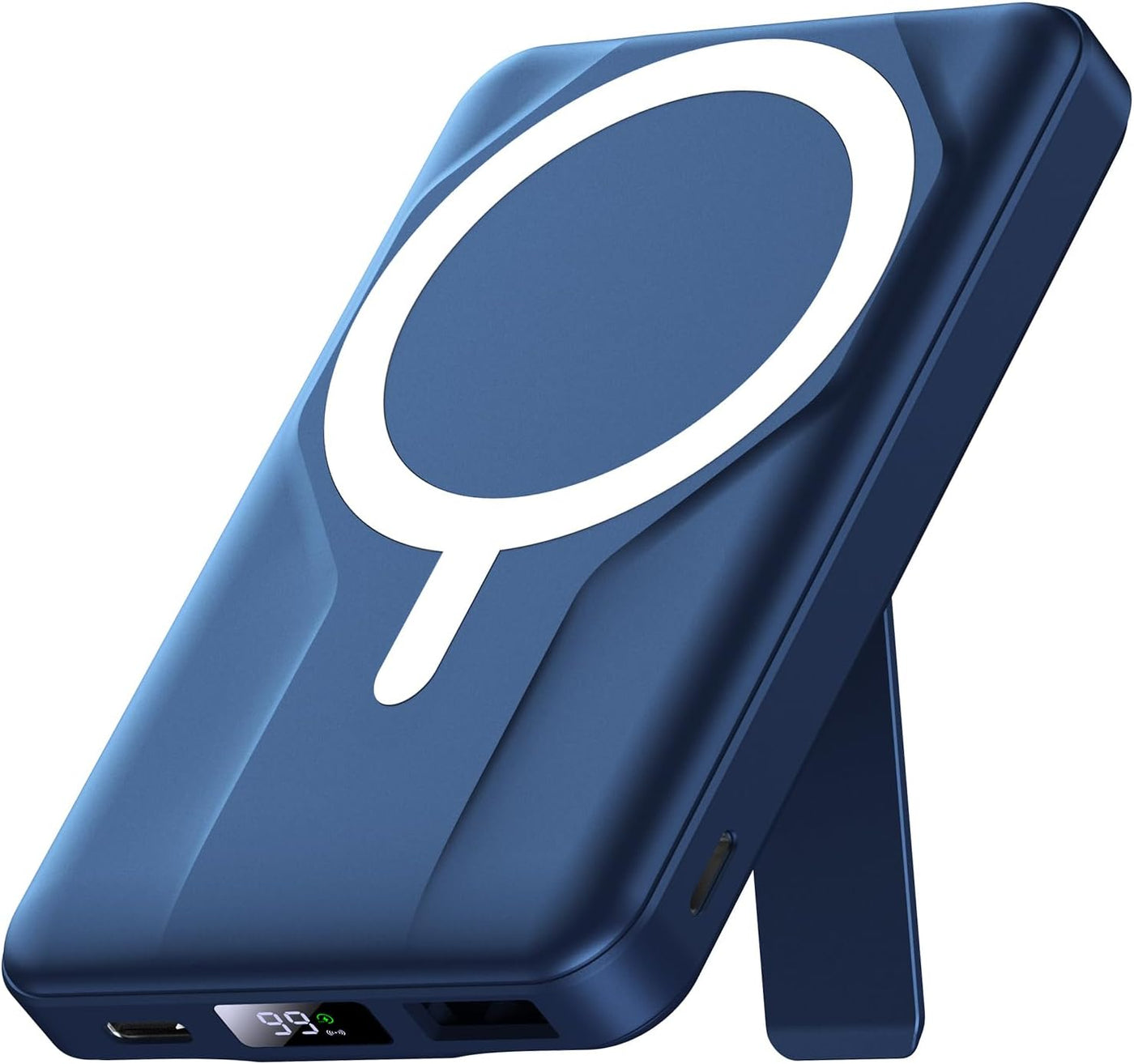 Azmuth Banco de energía inalámbrico magnético de 10000 mAh, cargado...