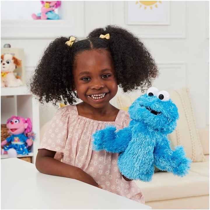 Barrio Sésamo Marioneta, Cookie Monster, 11 pulgadas, Azul