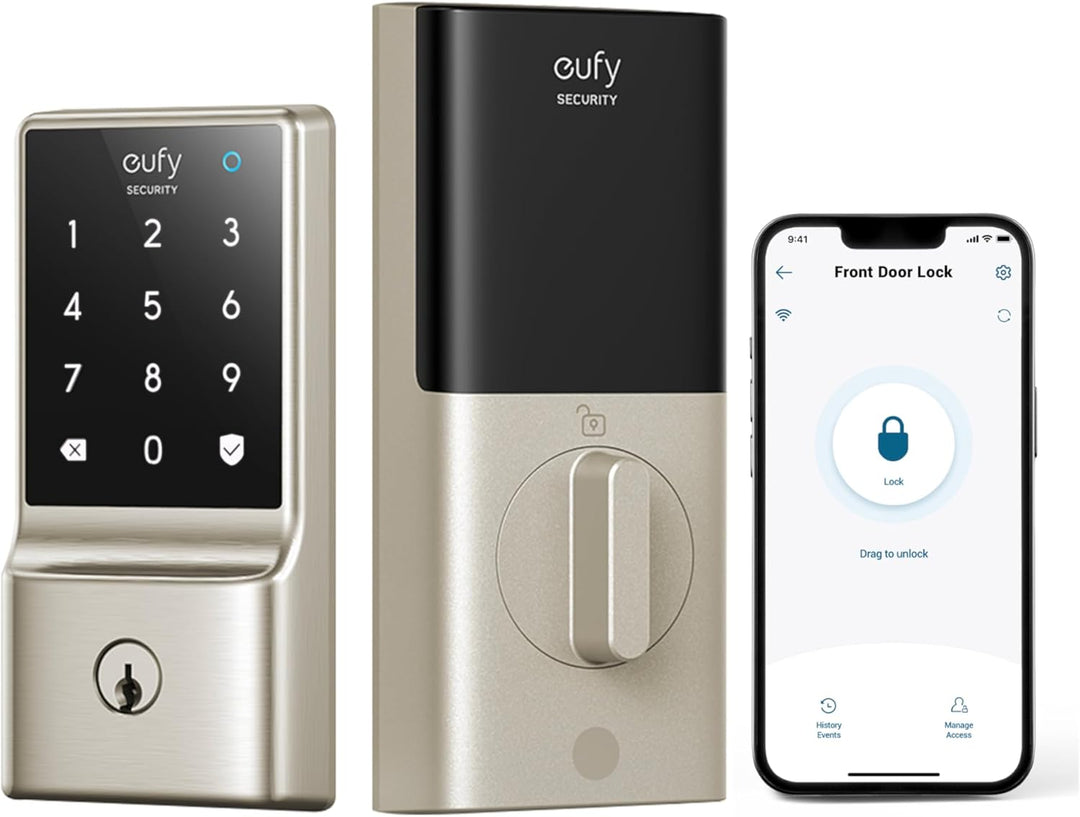 eufy Security Smart Lock C210, cerradura de puerta de entrada sin l...