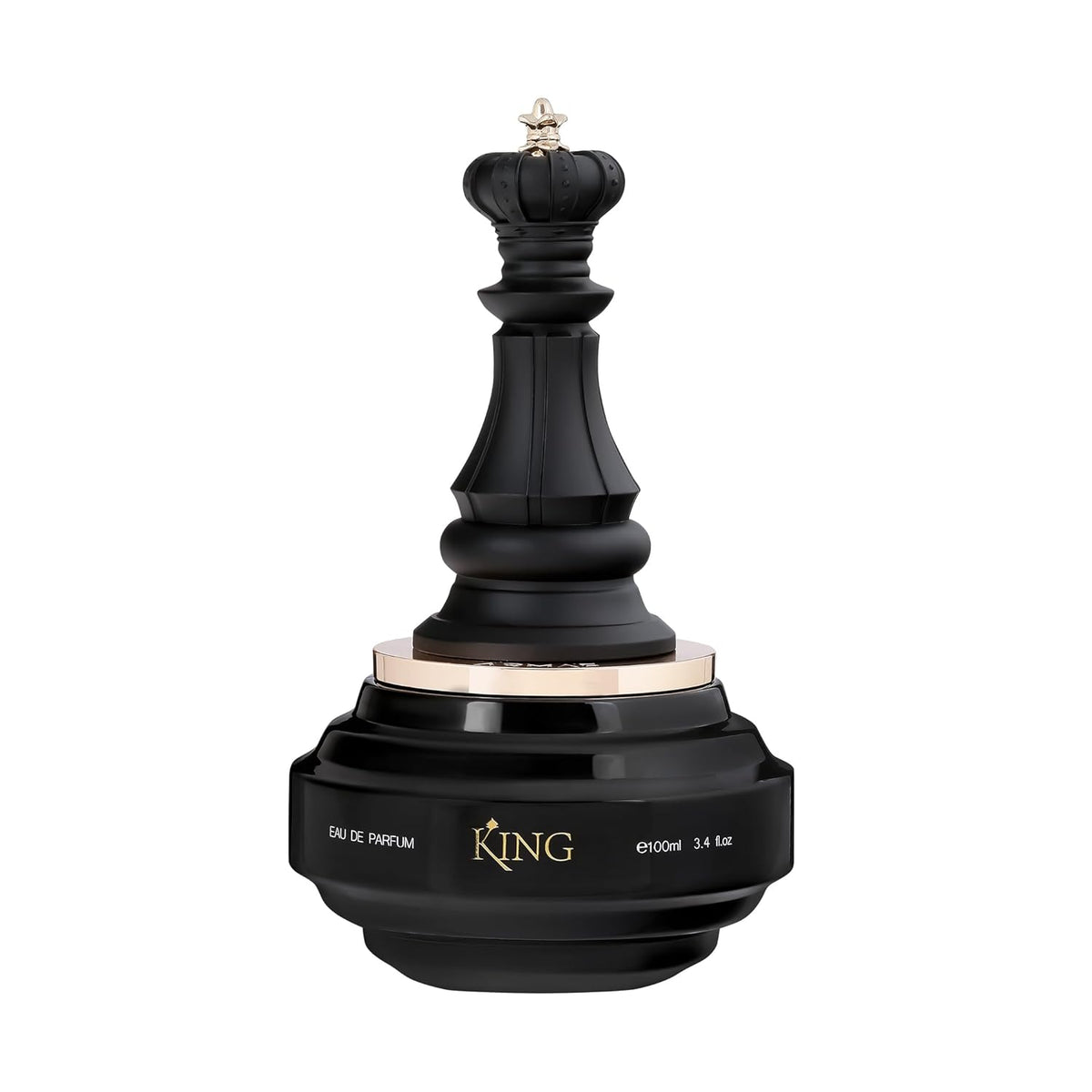 Armaf Checkmate King - Eau de Parfum en espray para hombre, 3.4 onzas