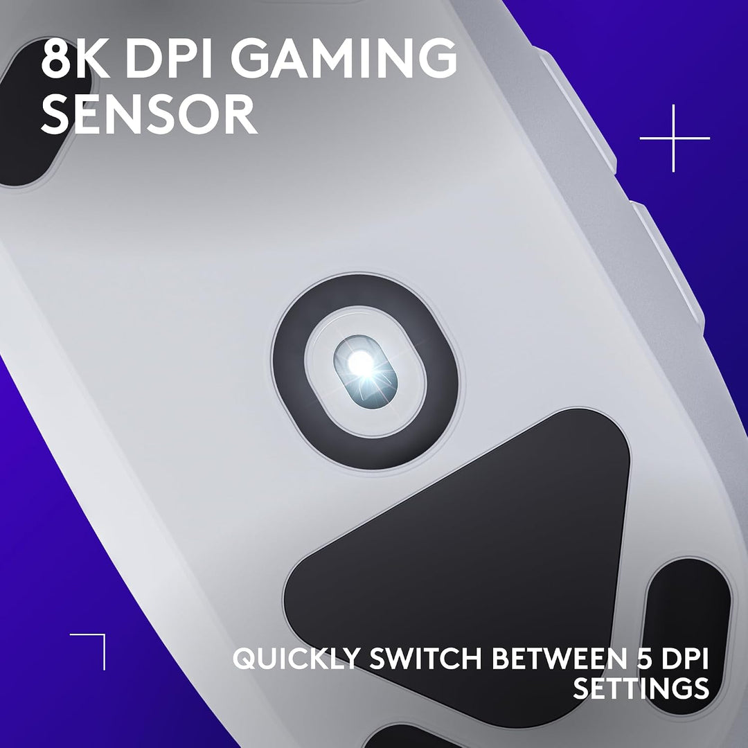 Logitech G203 - Mouse cableado para juegos, 8,000 DPI, efecto óptic...