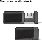 OXO Good Grips - Juego de cuchillos y afiladores de 3 piezas