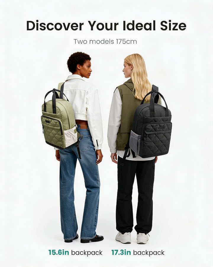 LOVEVOOK Mochila acolchada para mujer, mochila acolchada de viaje.,...