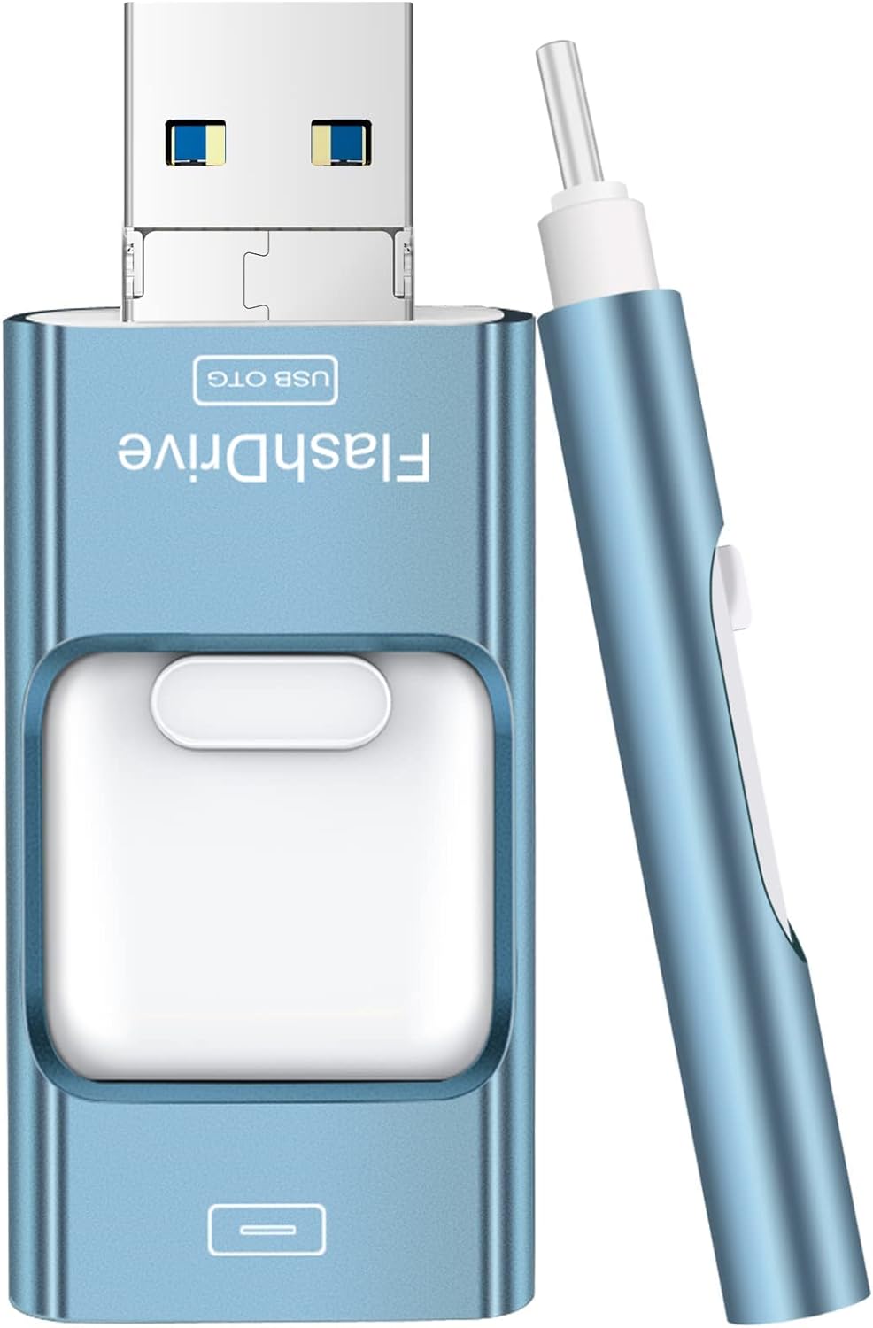 Unidad de pulgar para iPhone 512GB, Memoria Stick USB Tipo C 4 en 1...