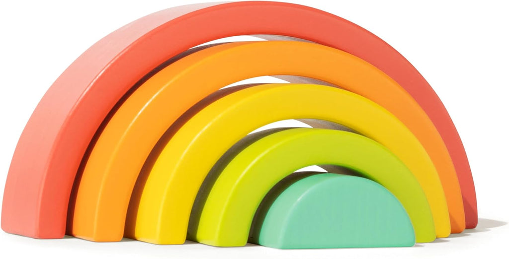 Lovevery, Apilador de arco iris, bebé Montessori, perfecto para tu bebé a partir de los 20 meses