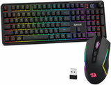 Redragon Combo de teclado de membrana inalámbrico K526 PRO y mouse...