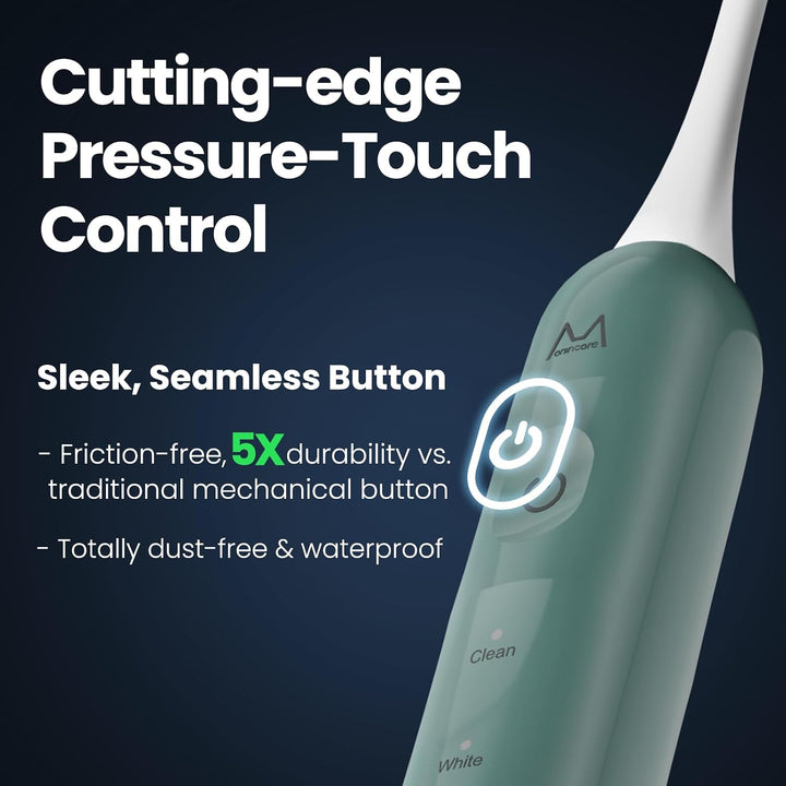 Marlincare Cepillo de dientes eléctrico para adultos, cepillo de di...