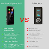 Reproductor MP3 de 64 GB con Bluetooth 5.2, reproductor de música A...