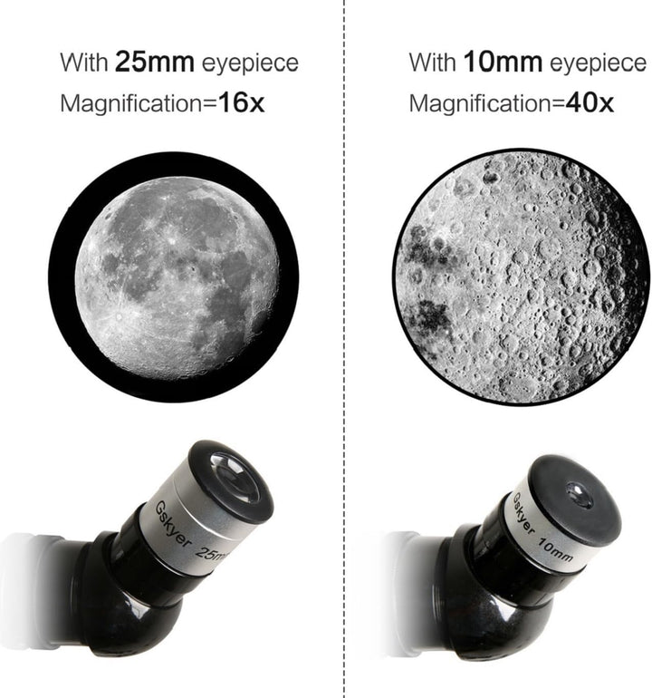 Gskyer Telescopio, 2.756 in Apertura 15.748 in AZ Mount Astronómico...