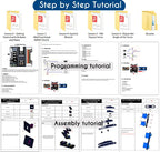 Brazo robot para Arduino, kit de construcción de robot inteligente que puede memorizar y repetir movimientos para principiantes, adolescentes/adultos para aprender electrónica, programación