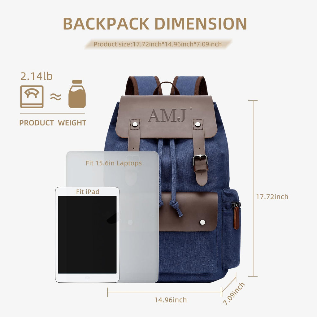 Mochila de viaje para laptop, mochilas de trabajo para hombres y mujeres, mochilas casuales de senderismo, mochila