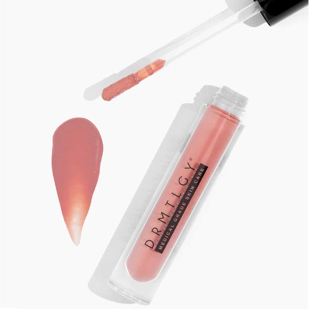 DRMTLGY Lip Silk SPF 40, suave \u2013 bálsamo labial teñido y aceit...