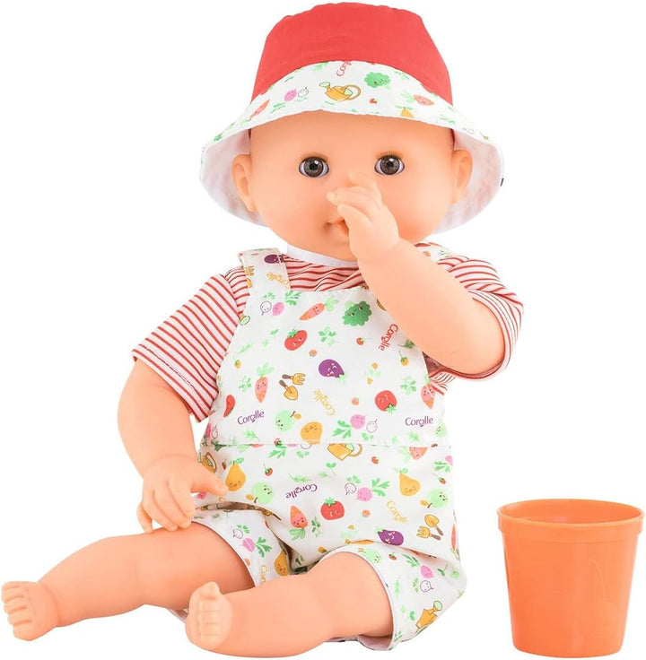 Corolle Bebe Bath Calypso Garden Delights Baby Doll - Incluye taza...