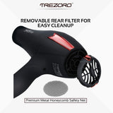 TREZORO Secador de pelo profesional \u2013 Secador de pelo iónico d...