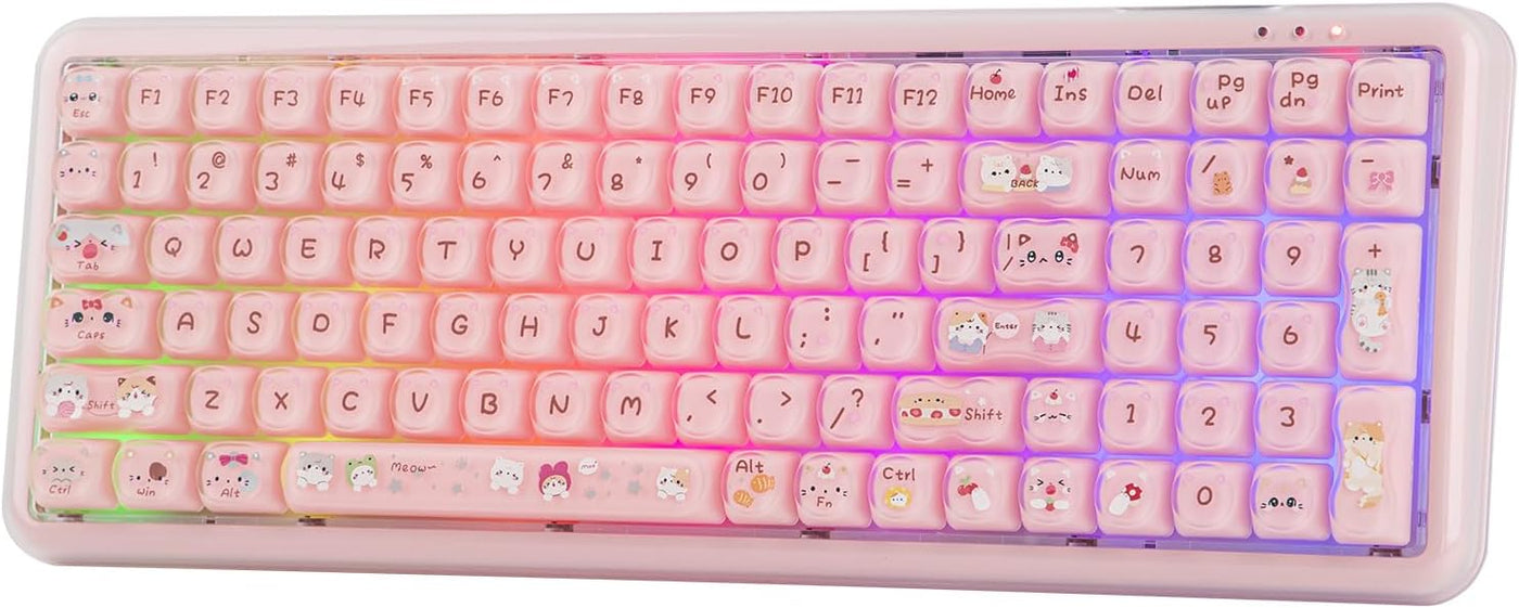 MechLands X Maorbeng X100 PRO - Teclado de membrana para juegos con...