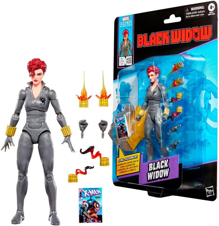 Serie Marvel Legends Viuda Negra, inspirada en Uncanny X-Men #268 (...