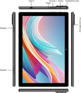 Crelander Tablet Android 13 de 10.1 pulgadas con ranura para tarjet...