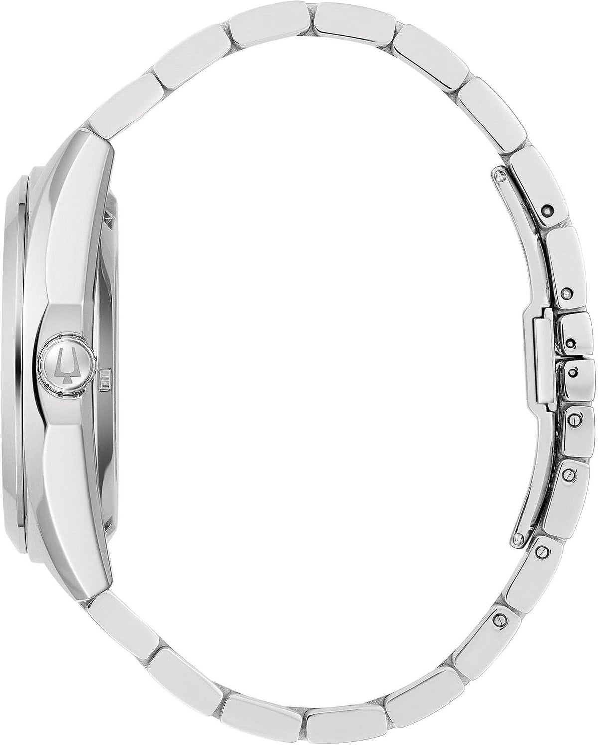 Bulova Reloj automático clásico de 3 manecillas para hombre, función de hack, manecilla luminosa, apertura abierta, caja de tornillo, 1.654 in