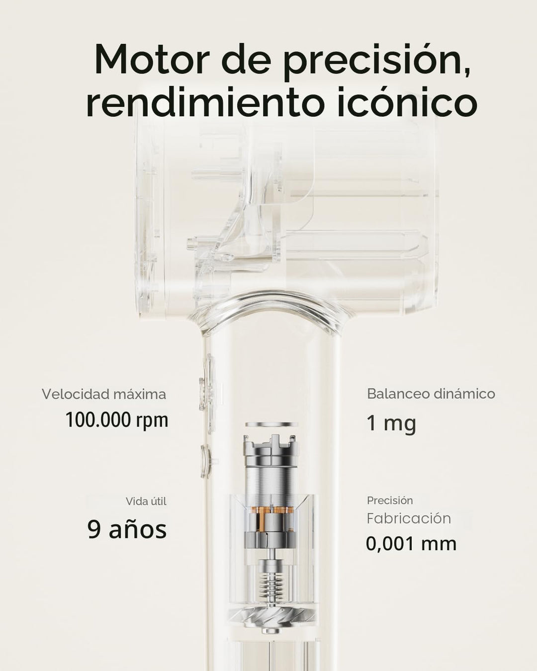 Secador de Pelo Laifen SE Lite, Secador de Pelo Iónico Negativo con...
