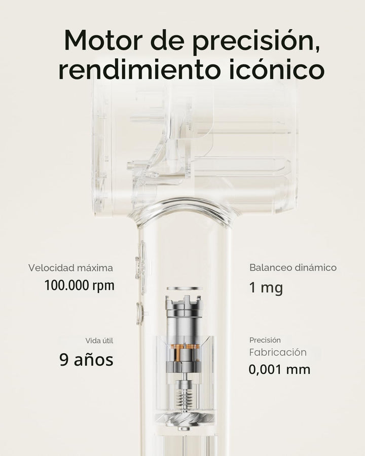 Secador de Pelo Laifen SE Lite, Secador de Pelo Iónico Negativo con...