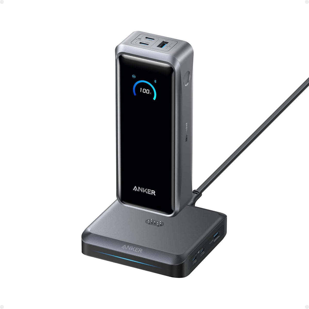 Anker Banco de energía Prime y base de carga, cargador portátil máx...