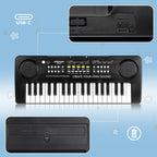 Piano de teclado para niños, BIGFUN de 37 teclas para niños pequeños