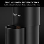 Geimori T38 Plus - Molinillo de café para expreso/goteo, antiestático de