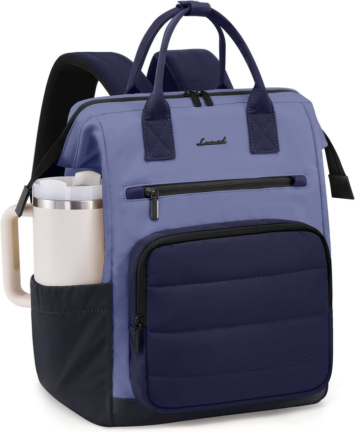 LOVEVOOK - Mochila de computadora portátil para mujer, mochila de t...