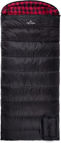 Teton Celsius XXL Sleeping Bag, Bolsas de Dormir para Clima Frío para Adultos y Niños, Acampar Fácil y Abrigado. Incluye Sacó de Compresión