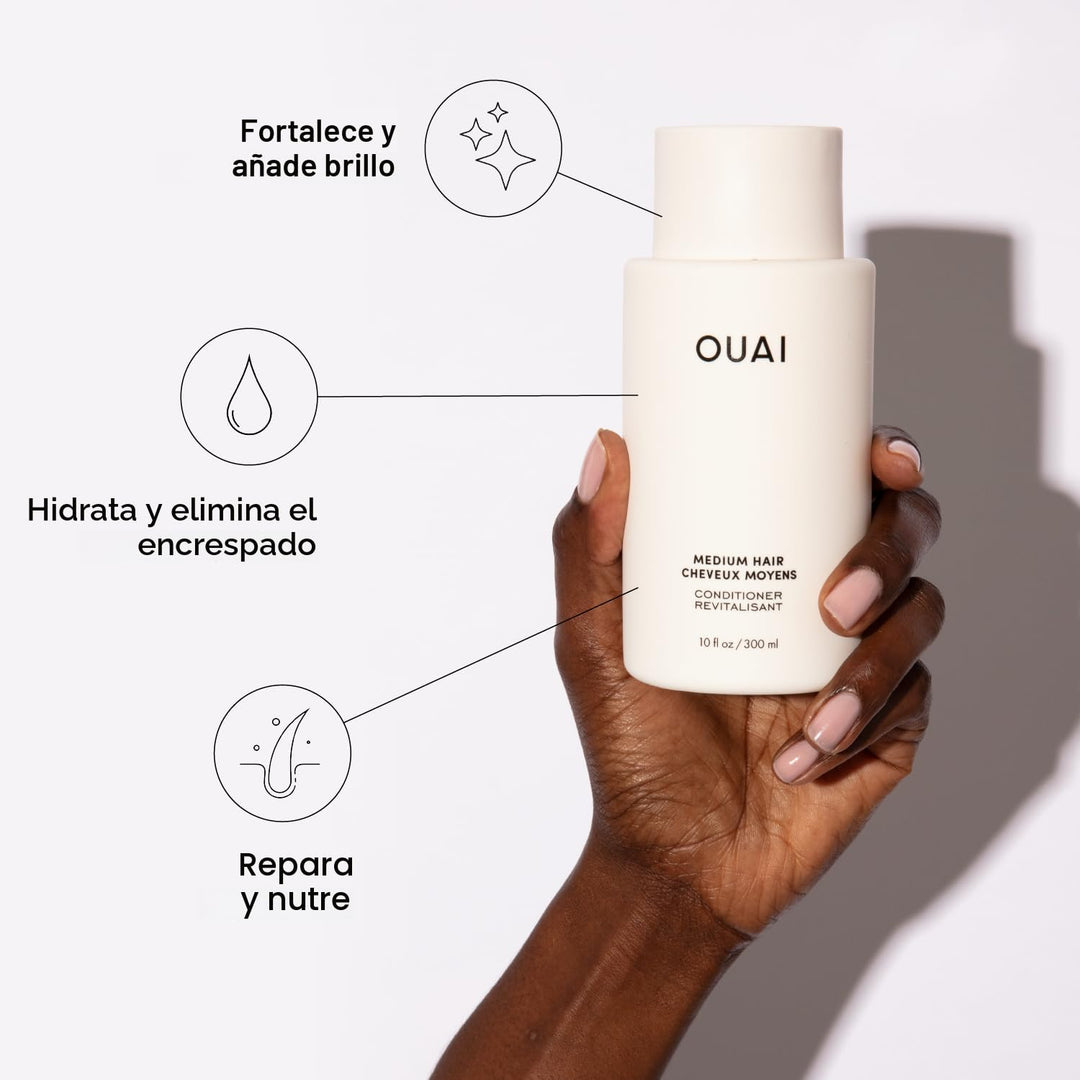 OUAI Juego de champú y acondicionador para cabello normal - Champú...