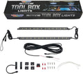 LEDGlow caja de herramientas para camión con luces LED e interruptor de encendido/apagado automático, 2 piezas