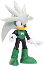 DC X Sonic - Figuras de acción coleccionables a escala de 2.5 pulgadas, nudillos, plateado, rojo, Dr. Eggman, con múltiples puntos de articulación para posar lleno de acción