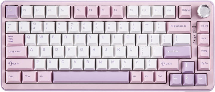 YUNZII Teclado mecánico inalámbrico B75 PRO, diseño del 75 % con pe...