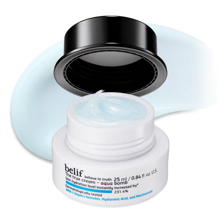 belif Aqua Bomb \u2013 Hidratante diario de niacinamida, crema faci...