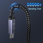 80Gbps USB 4.0 para Thunderbolt 4 Cable 3.3 ft, 2 Paquetes, 240W
