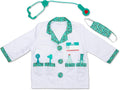 Melissa & Doug - Disfraz para jugar a ser doctor (embalaje libre de frustración)