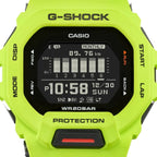 Casio G-Shock G-Squad Move Reloj digital conectado, correa de resina color verde lima GBD200-9