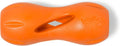 West Paw Zogoflex Qwizl Juguete Interactivo Dispensador de Premios Rompecabezas para Perros, Mandarina, Pequeño