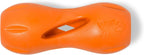 West Paw Zogoflex Qwizl Juguete Interactivo Dispensador de Premios Rompecabezas para Perros, Mandarina, Pequeño