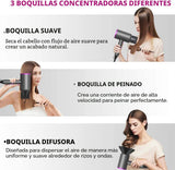 Slopehill - Secador de pelo iónico profesional, potente secador de...