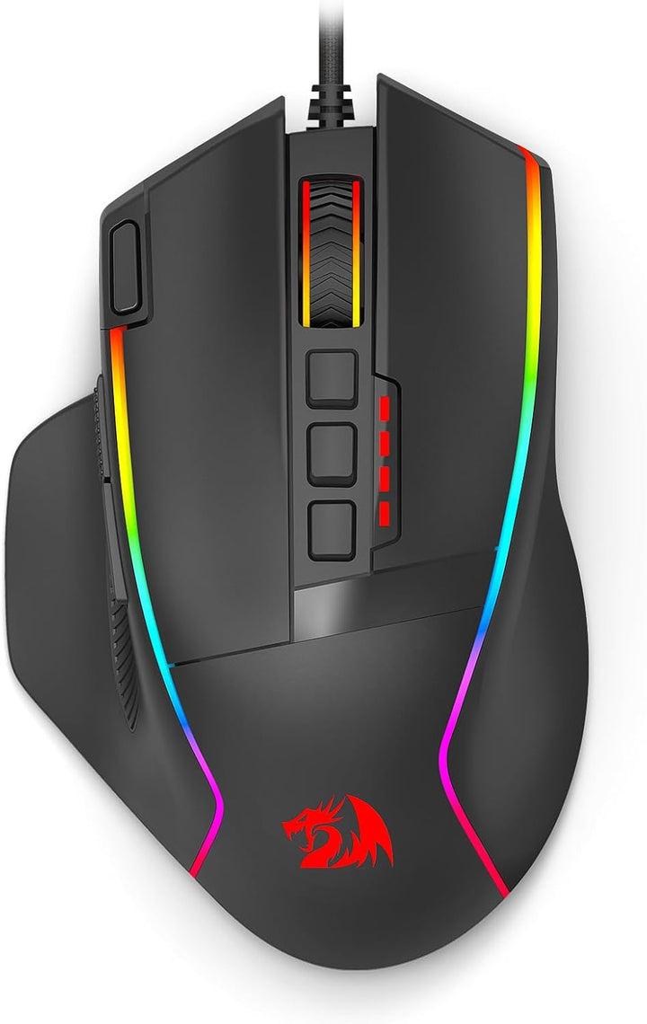 Redragon Ratón para juegos, mouse para juegos con cable con sensor...