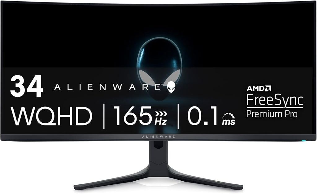 Alienware AW3423DWF - Monitor curvo QD-OLED para juegos, 34 pulgada...