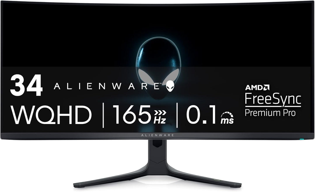 Alienware AW3423DWF - Monitor curvo QD-OLED para juegos, 34 pulgada...