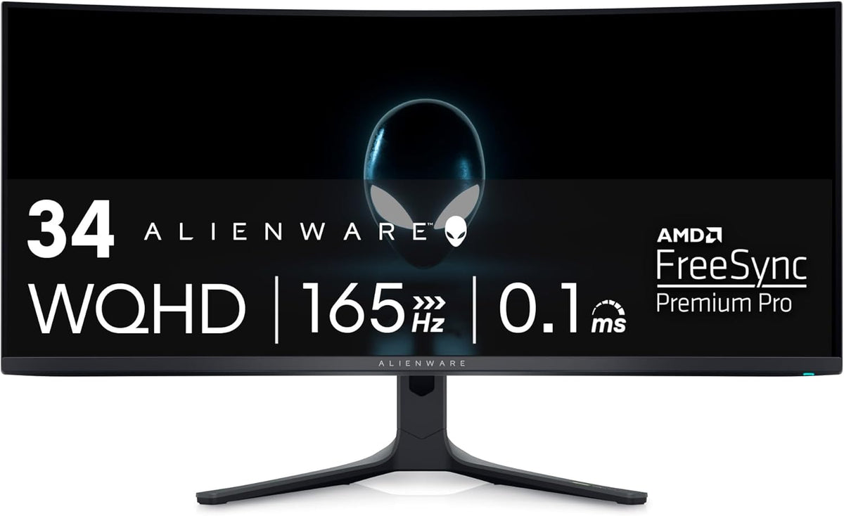 Alienware AW3423DWF - Monitor curvo QD-OLED para juegos, 34 pulgada...