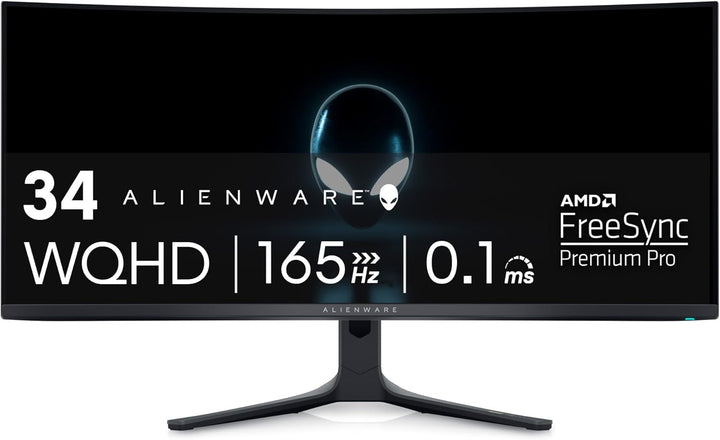 Alienware AW3423DWF - Monitor curvo QD-OLED para juegos, 34 pulgada...