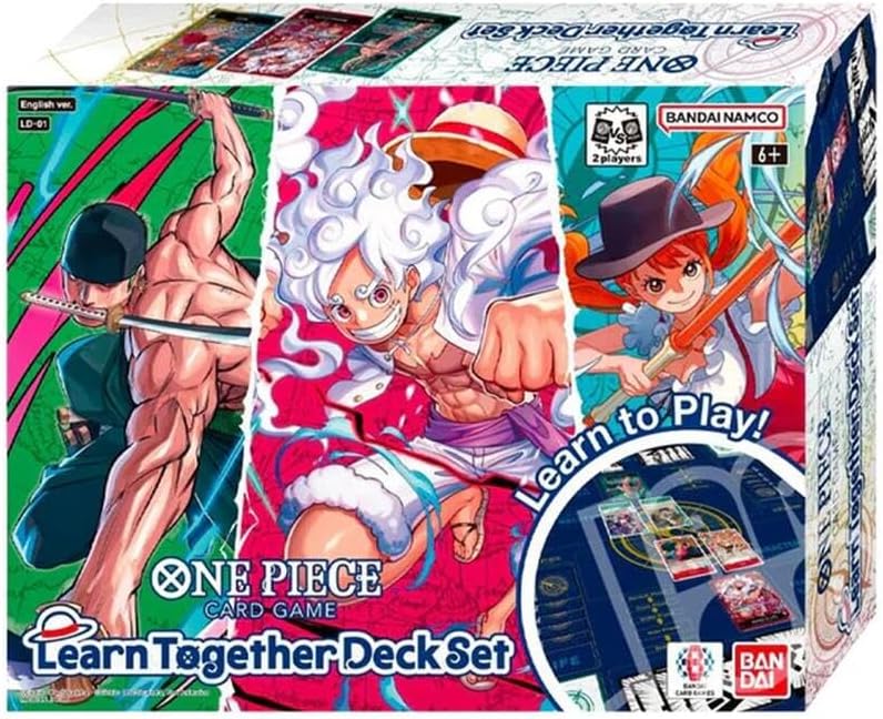 One Piece: Juego de Cartas para Aprender Juntos (LT-01) de Bandai